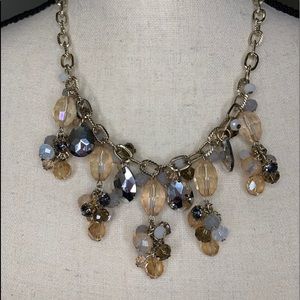 Beaded statement necklace by LOFT